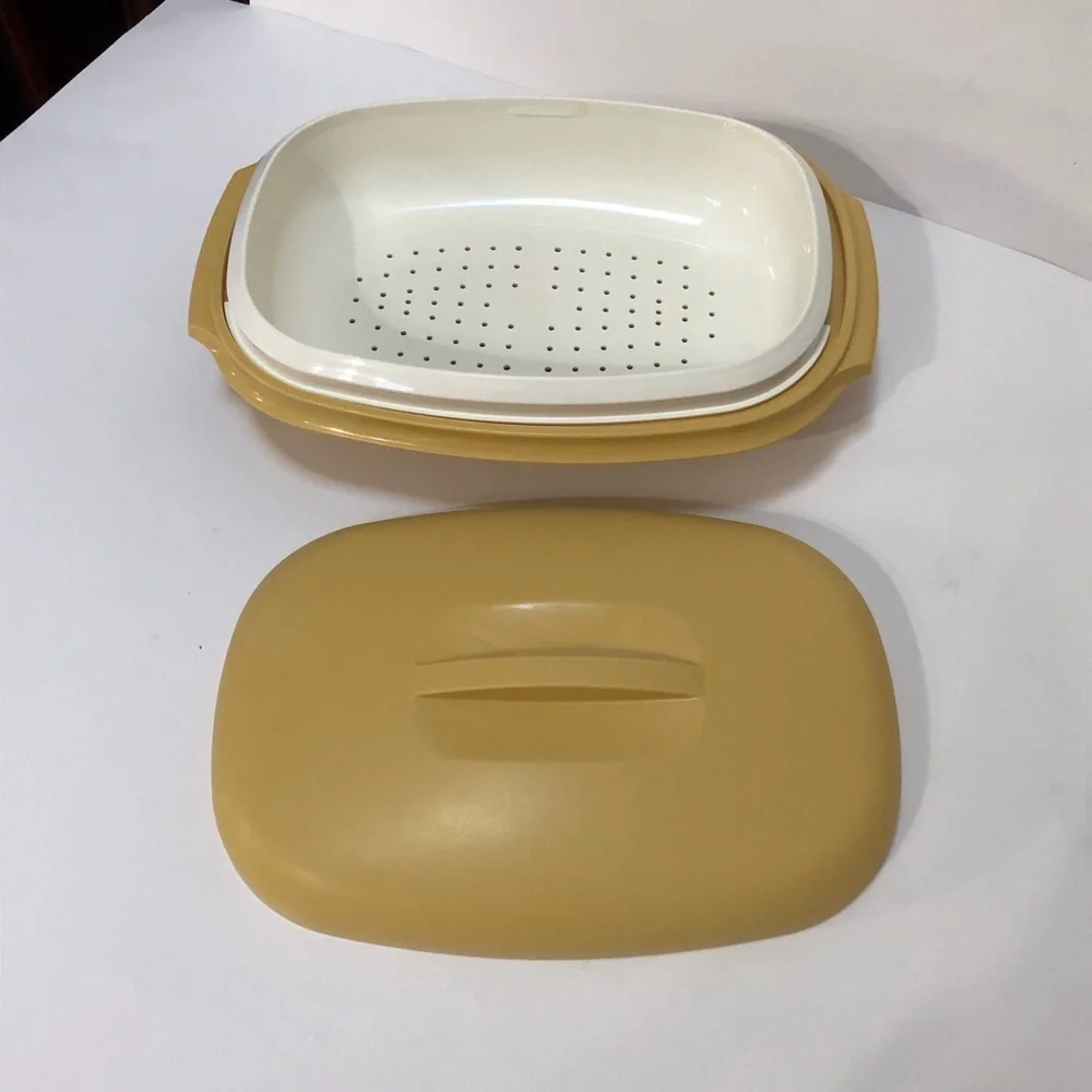 Tupperware Vintage 3 Piece Microwave Steamer